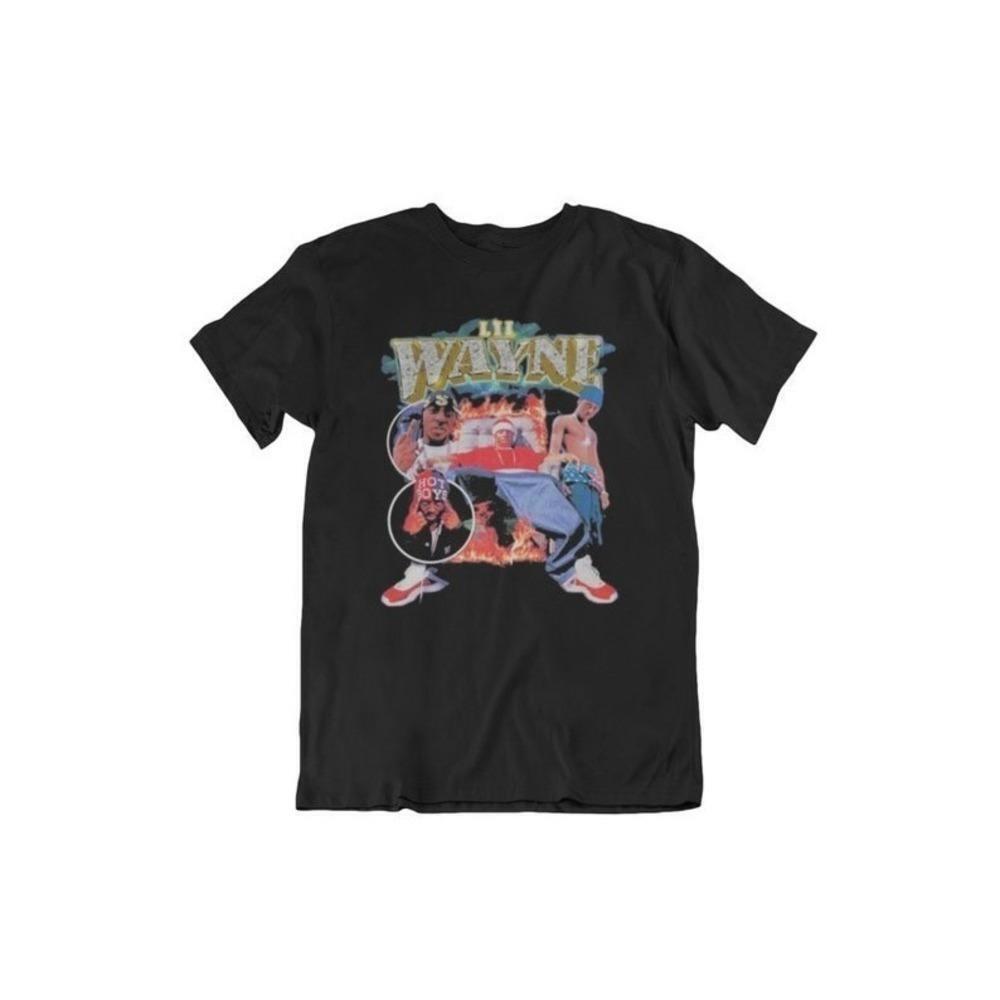 Lil Wayne 90S Rap Style Retro Hip Hop Fan Gift T-Shirt